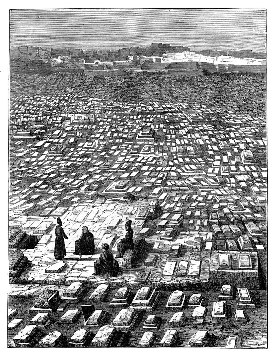 メッカの墓地、c1890 作： 不明