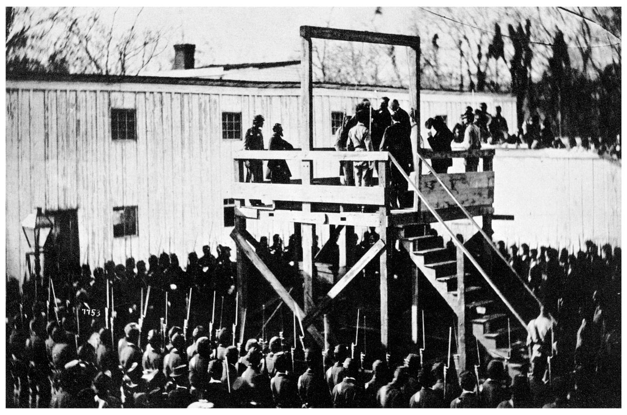 ヘンリーヴィルツの絞首刑、ワシントンDC、アメリカ合衆国、1865 1955 作： 不明