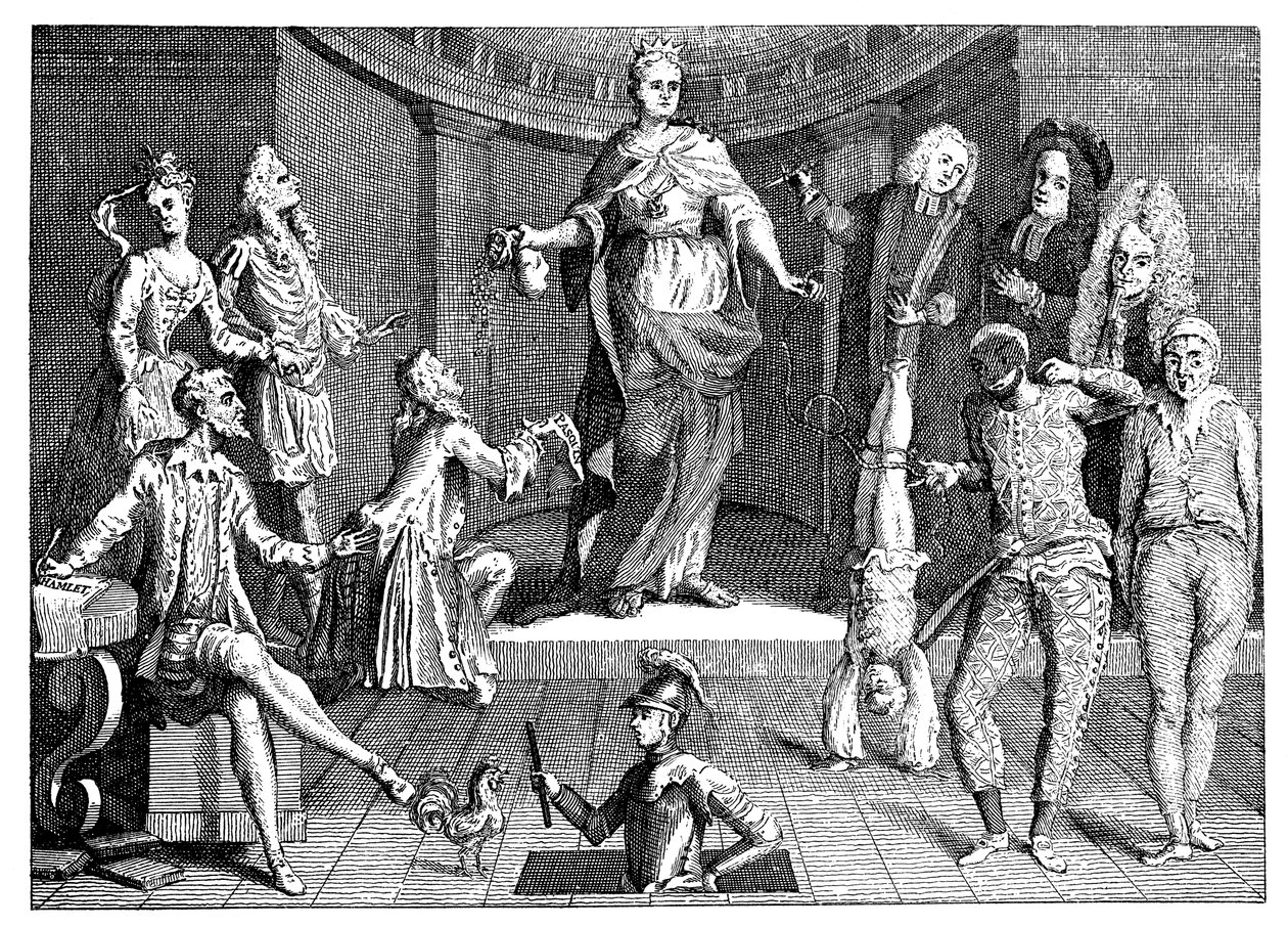 クイーンズ常識の判決、1736年 作： 不明