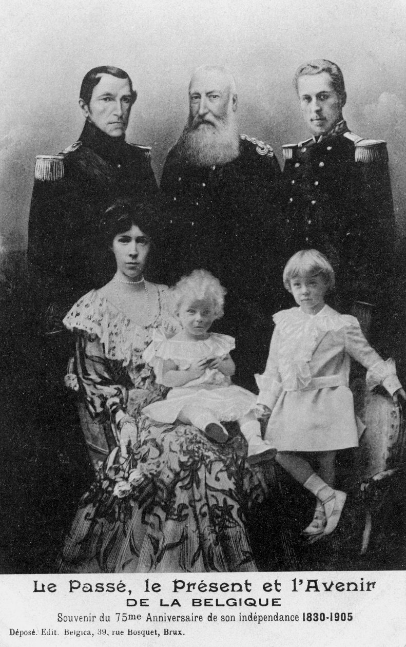 1905年のベルギーの過去、現在、未来 作： 不明