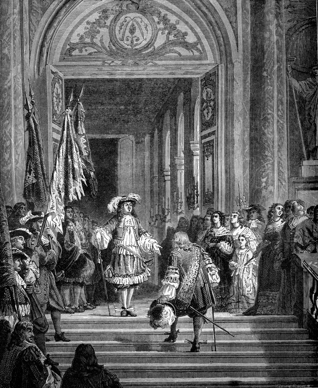 ベルサイユへのグランドコンデの帰還、1674年1882年-1884年 作： 不明