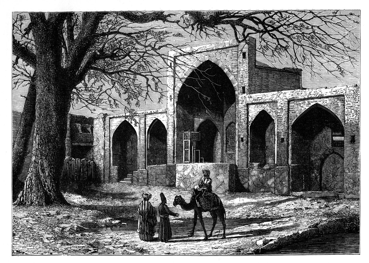 メッカにあるペルシャのナディルシャーの墓、1688年〜1747年、c1890 作： 不明