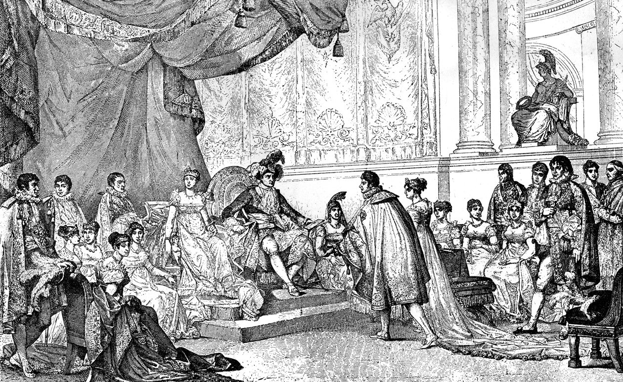 ジェロームボナパルトの結婚式、1807年8月22日1882-1884 作： 不明