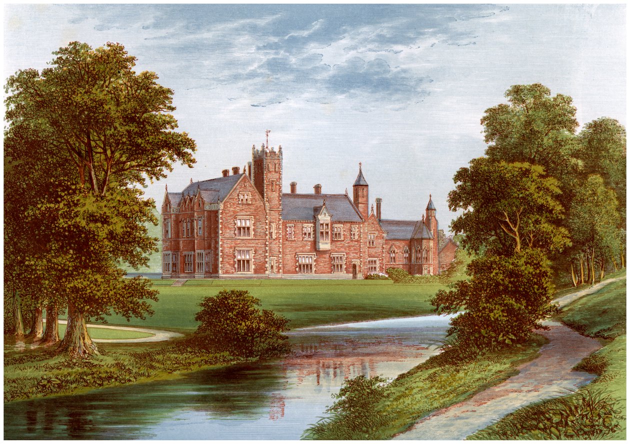 Dunnington-Jefferson家、c1880の本拠地、シケット修道院、ヨーク 作： 不明