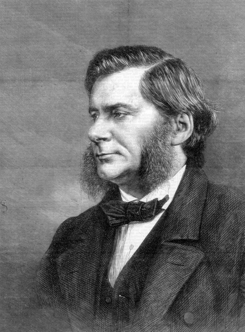 トーマスヘンリーハクスリー、イギリスの生物学者、1871年 作： 不明