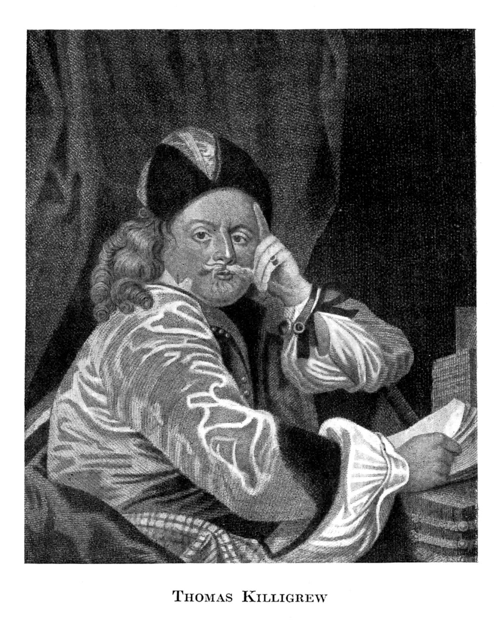 Thomas Killigrew 1612-1683、19世紀イギリスの劇作家、劇場マネージャー 作： 不明