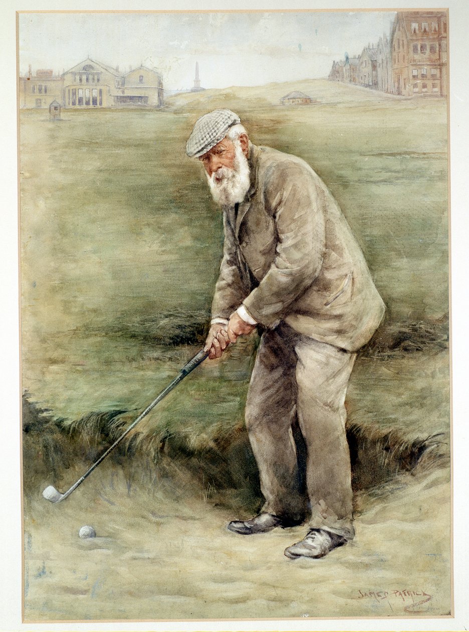 トム・モリス シニア、イギリス人ゴルファー、ポートレート、c1910 作： 不明