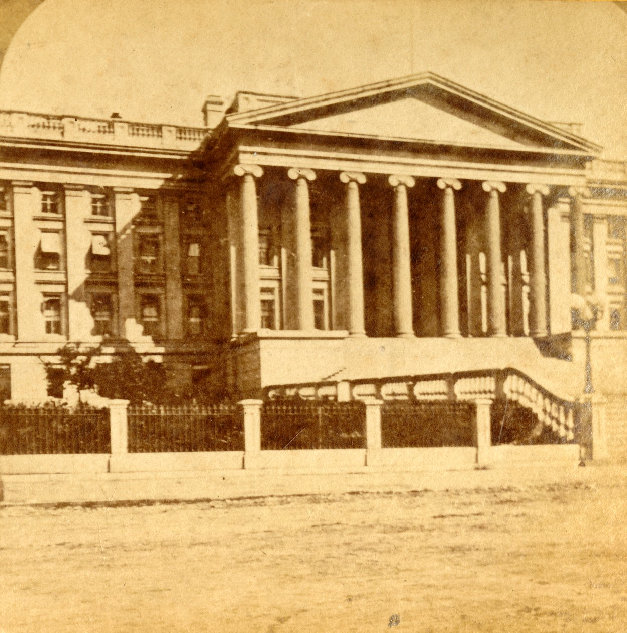 財務省、ワシントンDC、c1880年代。 作： 不明