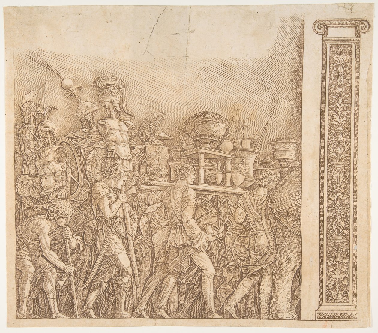 シーザーの勝利：Corselet Bearers、ca。 1490。 作： 不明