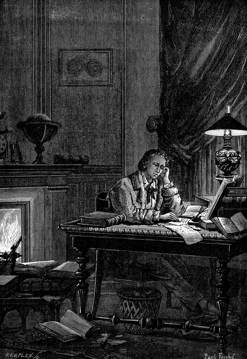 UJJ Leverrier、フランスの天文学者、1846年の惑星海王星の位置を計算1881 作： 不明