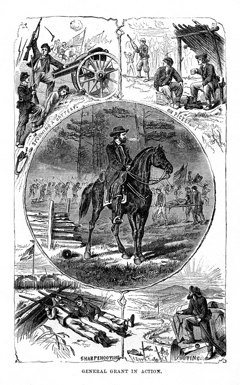 1872年アメリカ合衆国大統領、ユリシーズSグラント 作： 不明