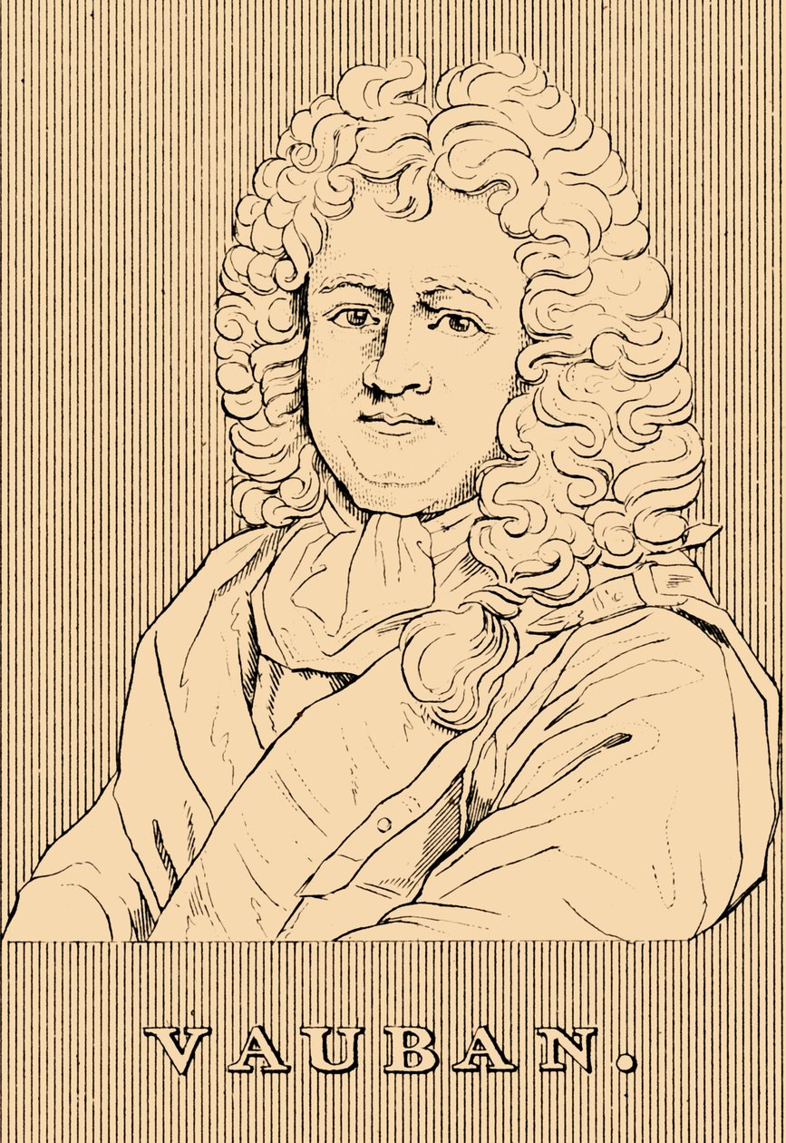ヴォーバン、1633-1707、1830。 作： 不明