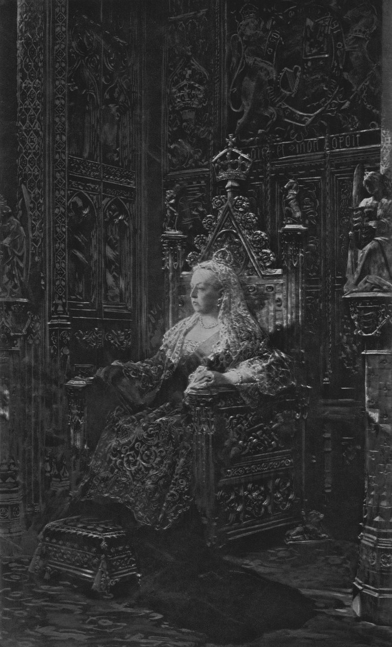 ビクトリア女王女帝、ビクトリア、女王と女帝、1901年。 作： 不明