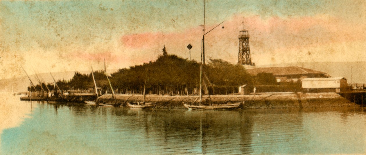 ポートTewfiek、c1918-c1939のビュー。 作： 不明