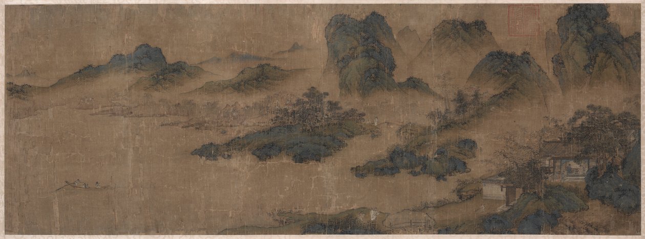 1300年代、スプリングマウンテンの旧友を訪ねる。 作： 不明