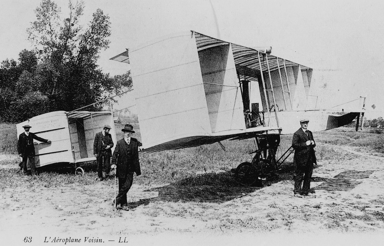 ヴォワシン複葉機、1910 作： 不明