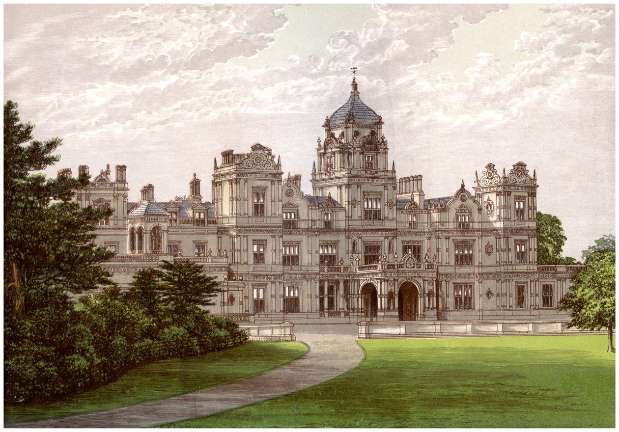 Westonbirt House、グロスターシャー、ホルフォード家の家、c1880 作： 不明