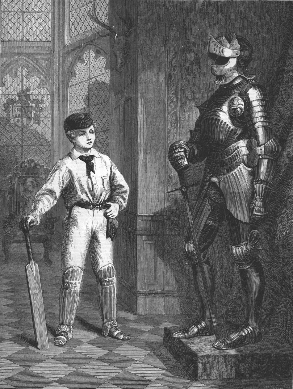 1875年に彼が作るなんて愉快なWicket Keeper 作： 不明