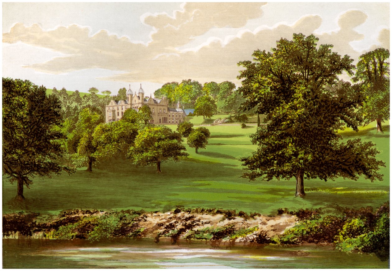 Wyaston Leys、ヘレフォードシャー、バナーマン家の家、c1880 作： 不明