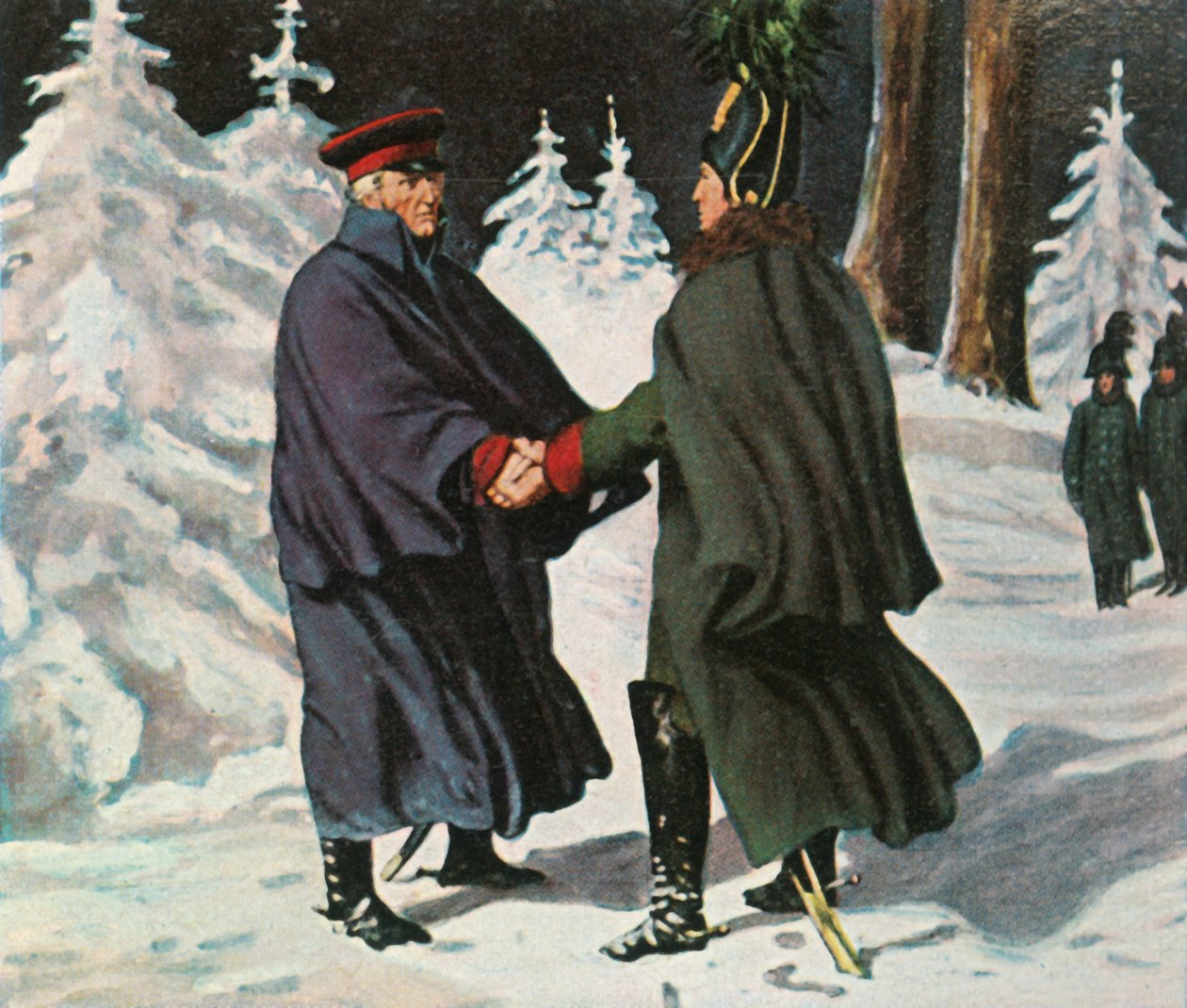 1936年12月25日、1812年12月25日、ロシアのディービッチ将軍とのヨーク会議。 作： 不明