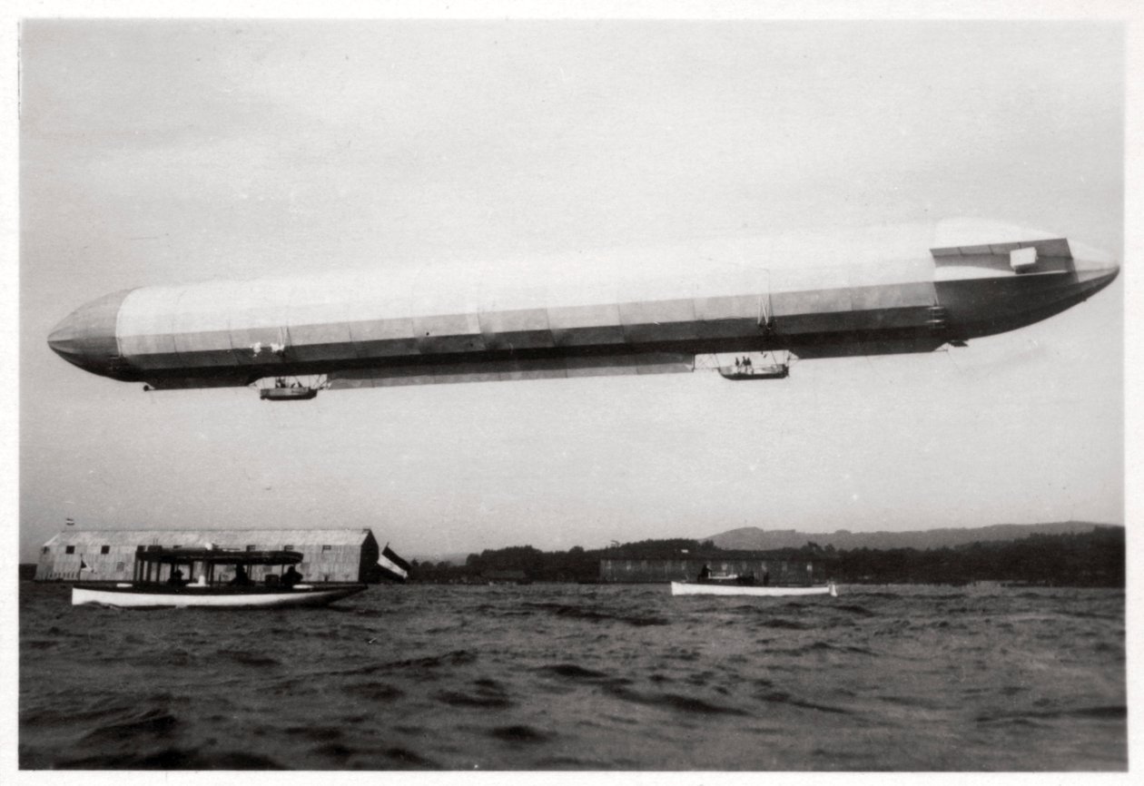 Zeppelin LZ3空挺、ドイツ、c1906-1908 1933 作： 不明