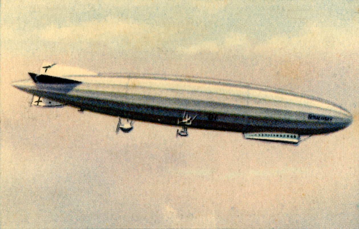 ツェッペリンLZ 120ボーデン湖、1919年、1932年。 作： 不明
