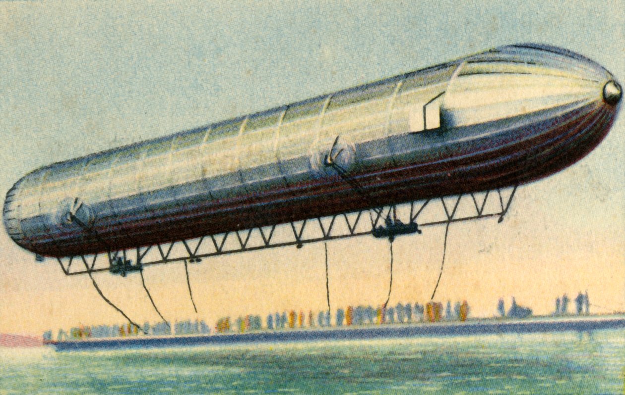 ツェッペリンLZ 1、1900、1932。 作： 不明