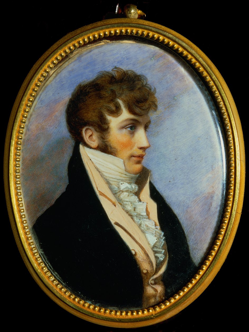 ベンジャミン・バサースト（1784-1809）（ウィーンからの派遣で旅行中にベルリンとハンブルクの間で不思議に姿を消した人） 作： 不明不明