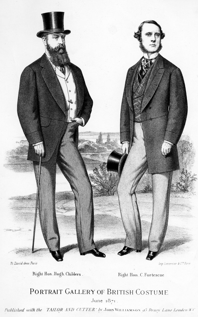 右の本。ヒュー・チャイルダーズと正しい本。 C.フォーテスキュー、1871 作： 不明不明