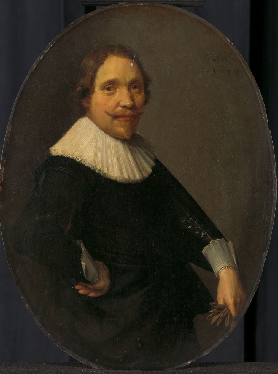 ウィレムファンオルデンバーネフェルトの肖像、1634年 作： 不明不明