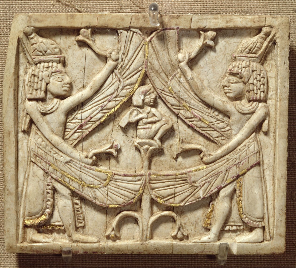 翼のある天才、アッシリア時代、紀元前750年頃 作： 不明不明