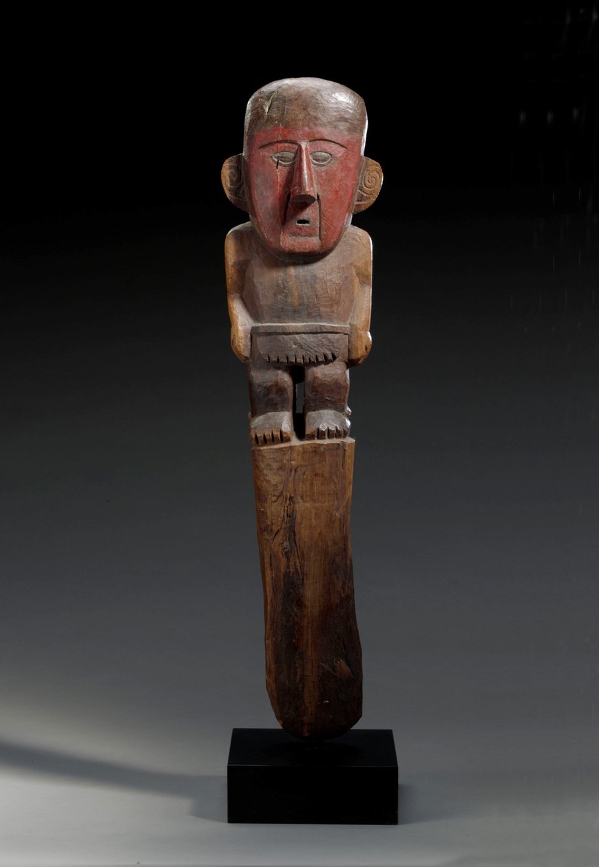 チムの木の図形マーカー、c.1100-1400 作： 不明