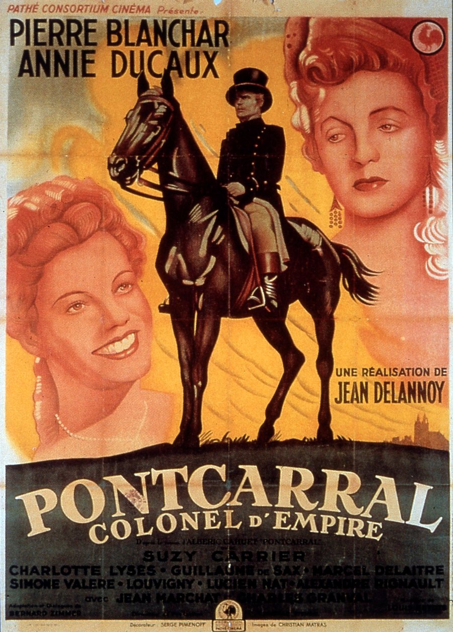 JeanDelannoy監督、Pierre balnchar、Annie Ducaux出演の映画「Pontcarral Colonel d