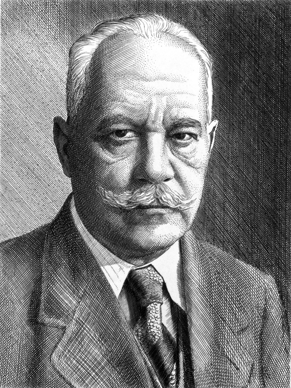 アーノルド・ゾンマーフェルド、ドイツの物理学者、1910年～1920年頃 作： 不明