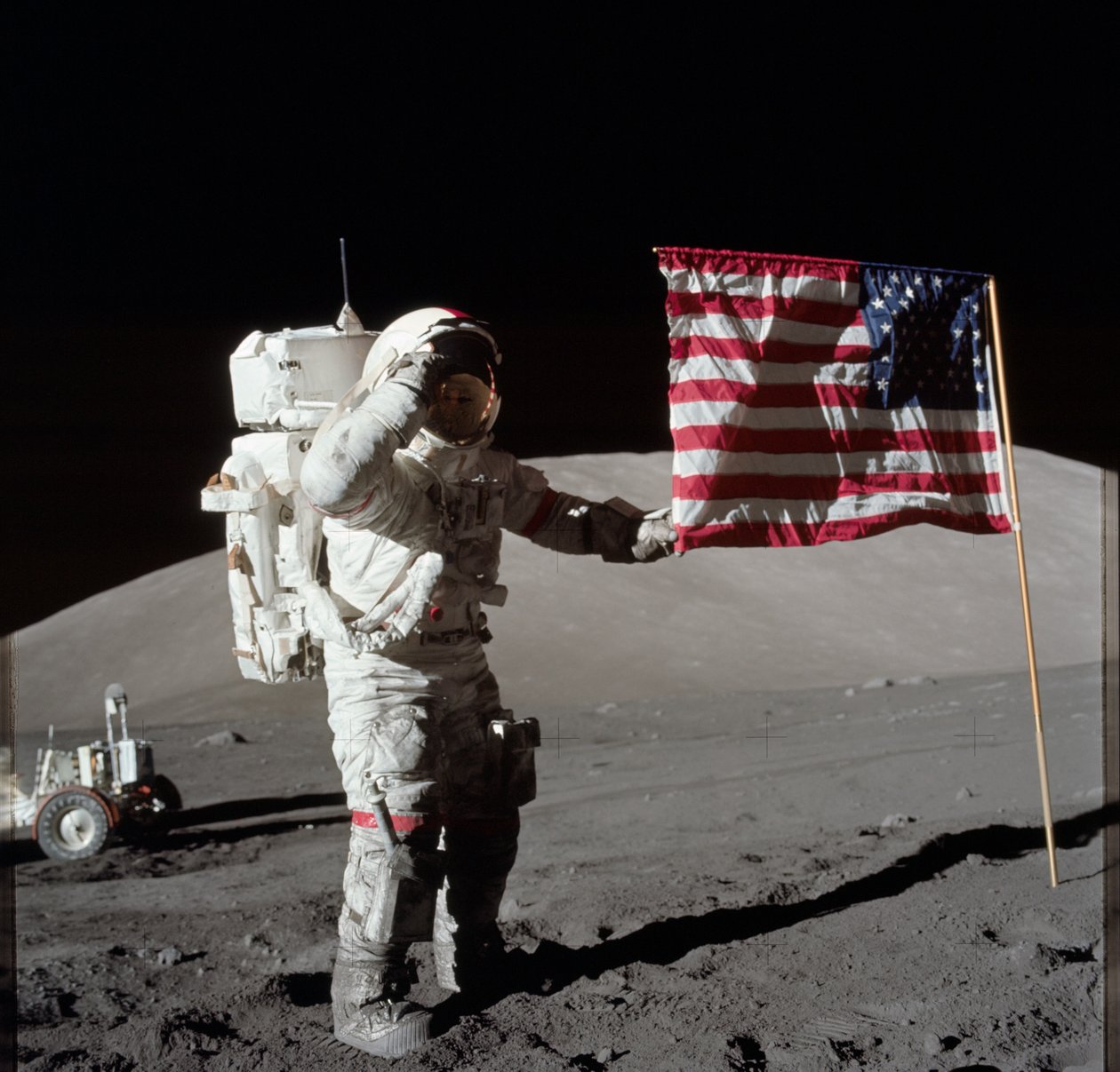 アポロ17号の司令官ユージン・A・サーナン宇宙飛行士が、タウルス
