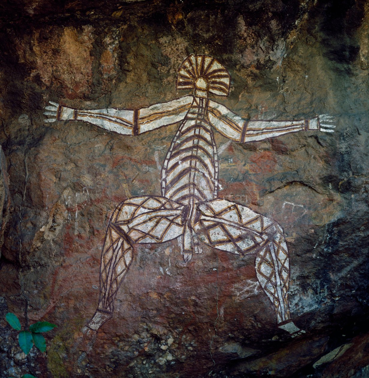 洞窟画、アーネム・ランド、ノーザン・テリトリー、オーストラリア