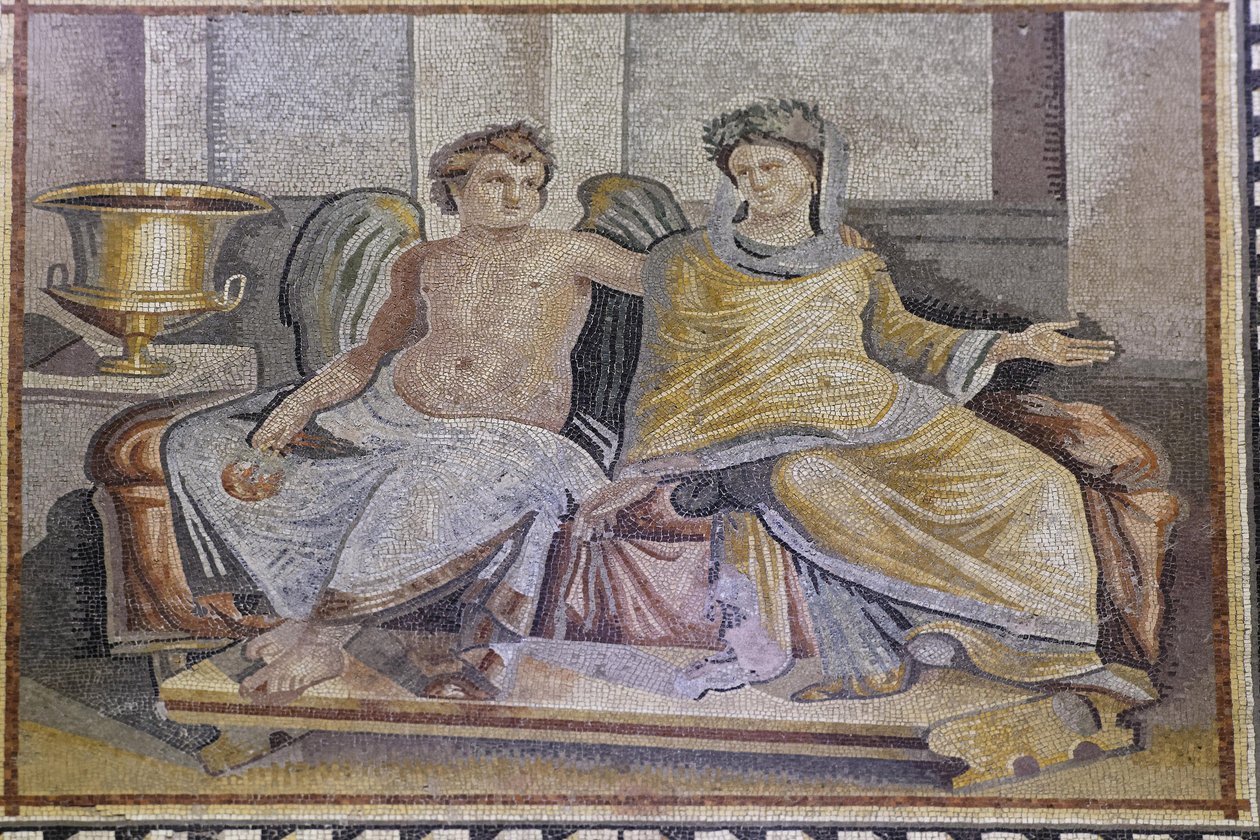 トルコ　ゼウグマのモザイク画　Mosaics of Zeugma トルコ ゼウグマのモザイク画 Mosaics of Zeugma