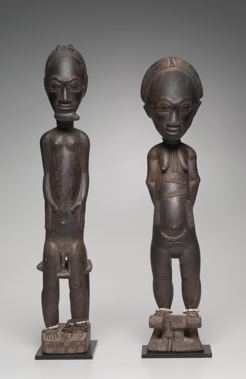 フィギュアペア、1800年代後半から1900年代初頭 作： 不明