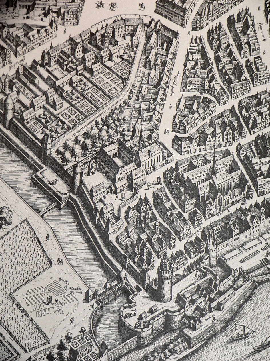 フランクフルト・カルメル会修道院 1628年 作： 無名の画家