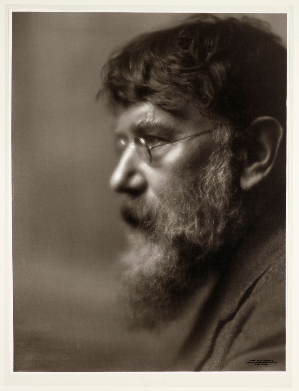 ジョージ・ウィリアム・ラッセル (1867-1935)、アイルランドの詩人、芸術家 作： 無名の画家