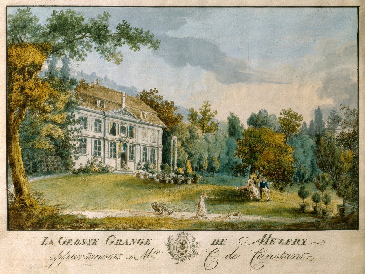 Grosse-Grange in Mézery von Unbekannter Künstler