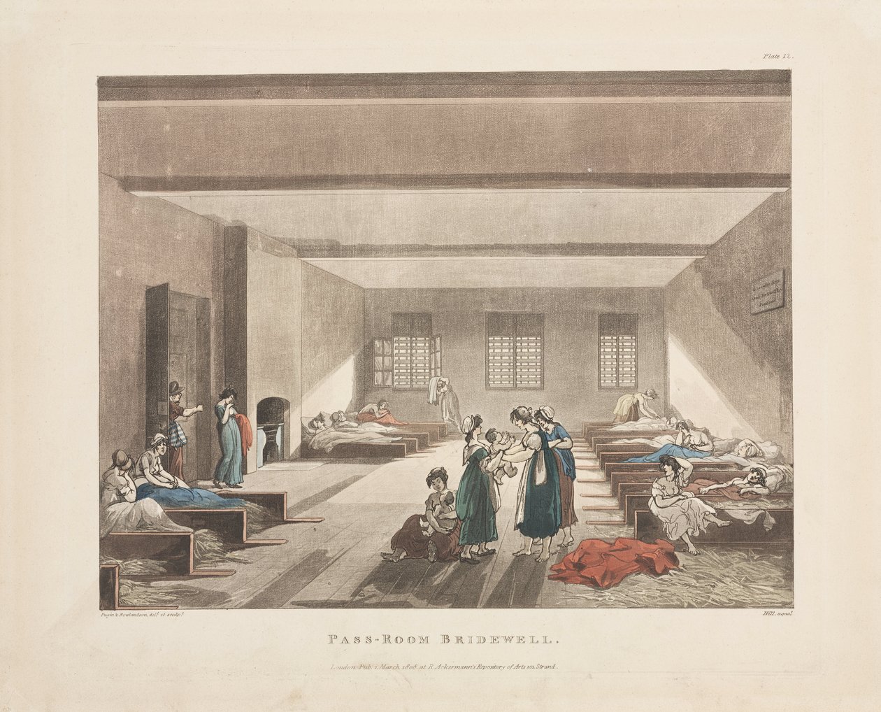 病院 ïPass-room Bridewell 作： 無名の画家