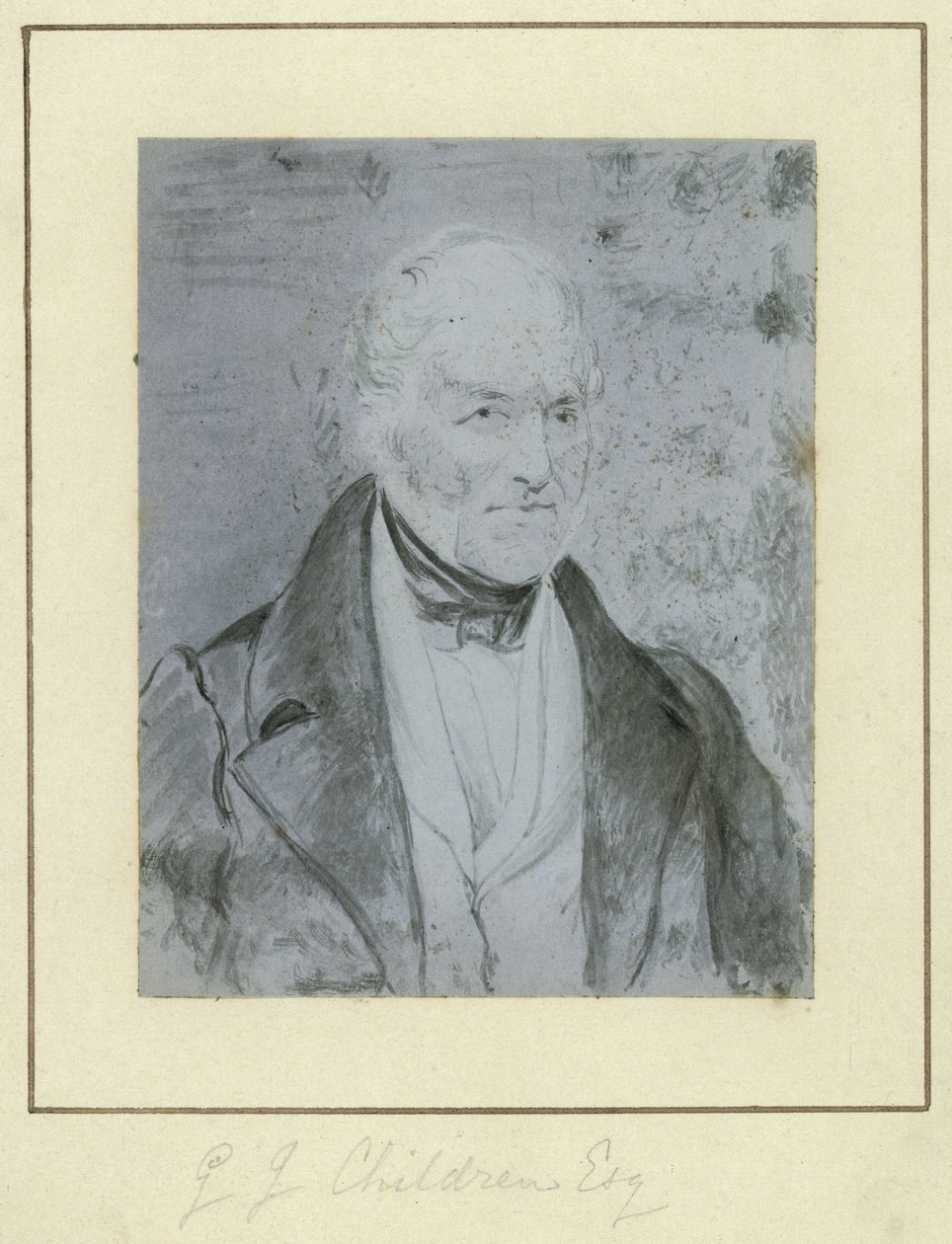 ジョン・ジョージ・チルドレン、イギリスの科学者、1841年頃 作： 不明