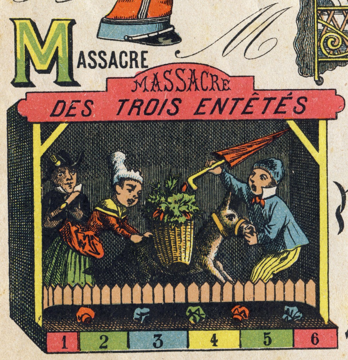 Buchstabe M. Gravur in "ABC Spielzeuge" von Unbekannt