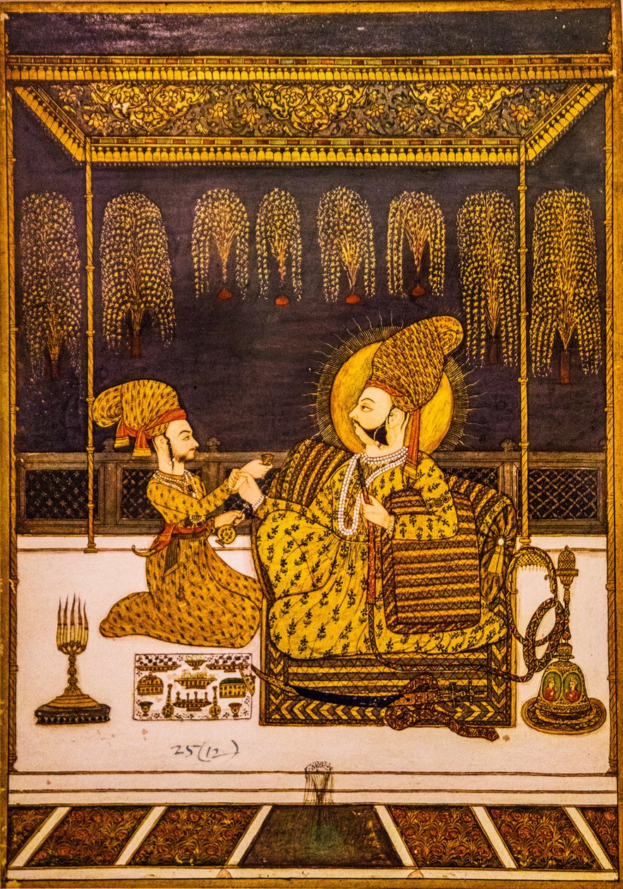 Miniature painting, Meherangarh Fort, Jodpur, Jodpur, Rajasthan, India, Asia (photo)   1439303   ja       japanese Successfully Translated  Original: Matching and Weighing the Birds Translat: Matching and Weighing the Birds 1450071 ja japanese Successfully 作： 無名の画家