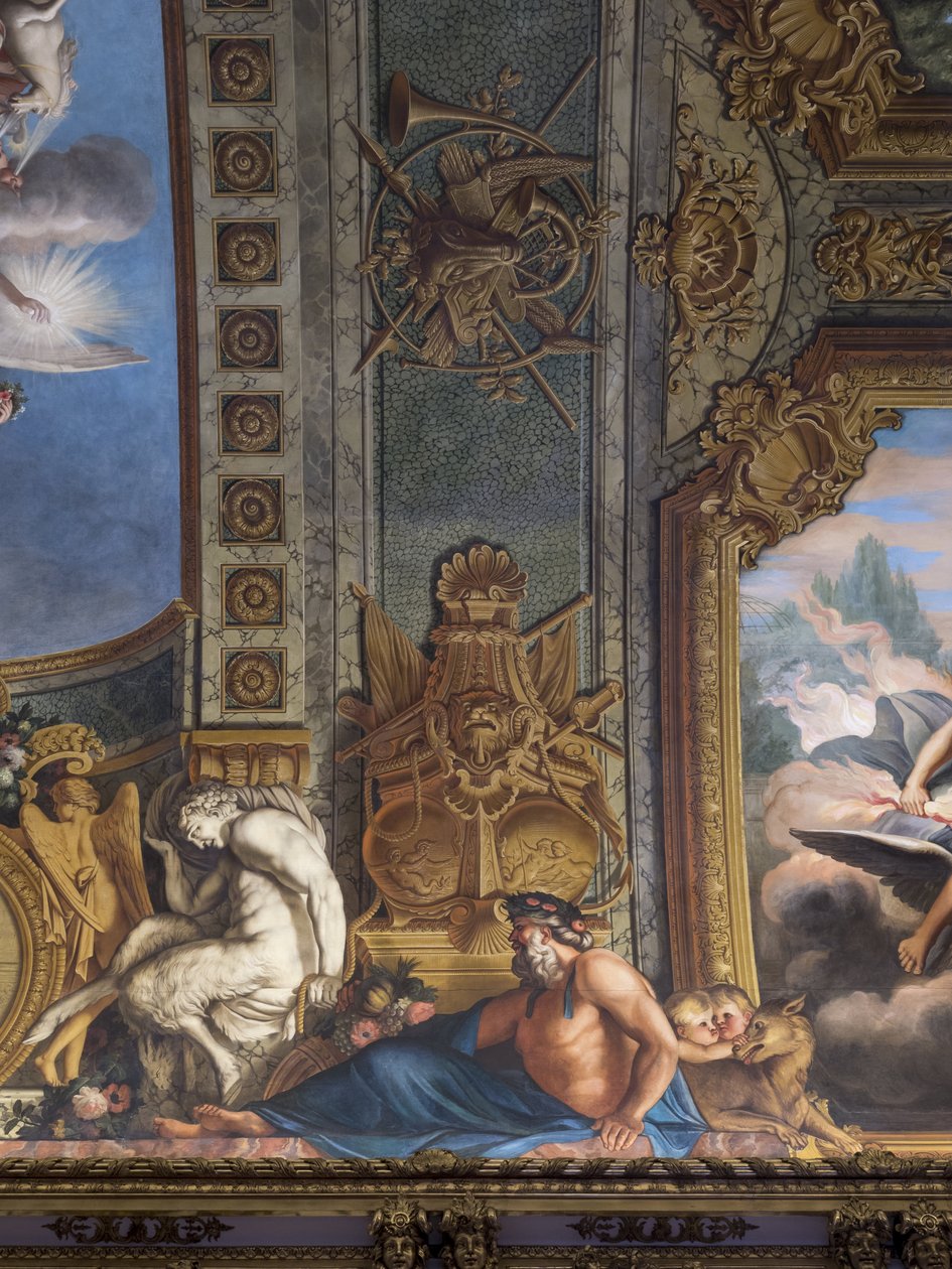 神話上の人物。フランソワ・ペリエ（1594-1649）による絵画装飾 作： 不明