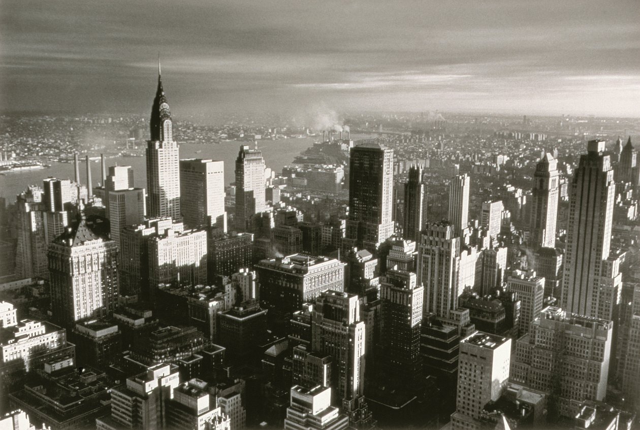 ニューヨーク、無題6、1953-64年頃（モノクロ写真） 作： 無名の画家