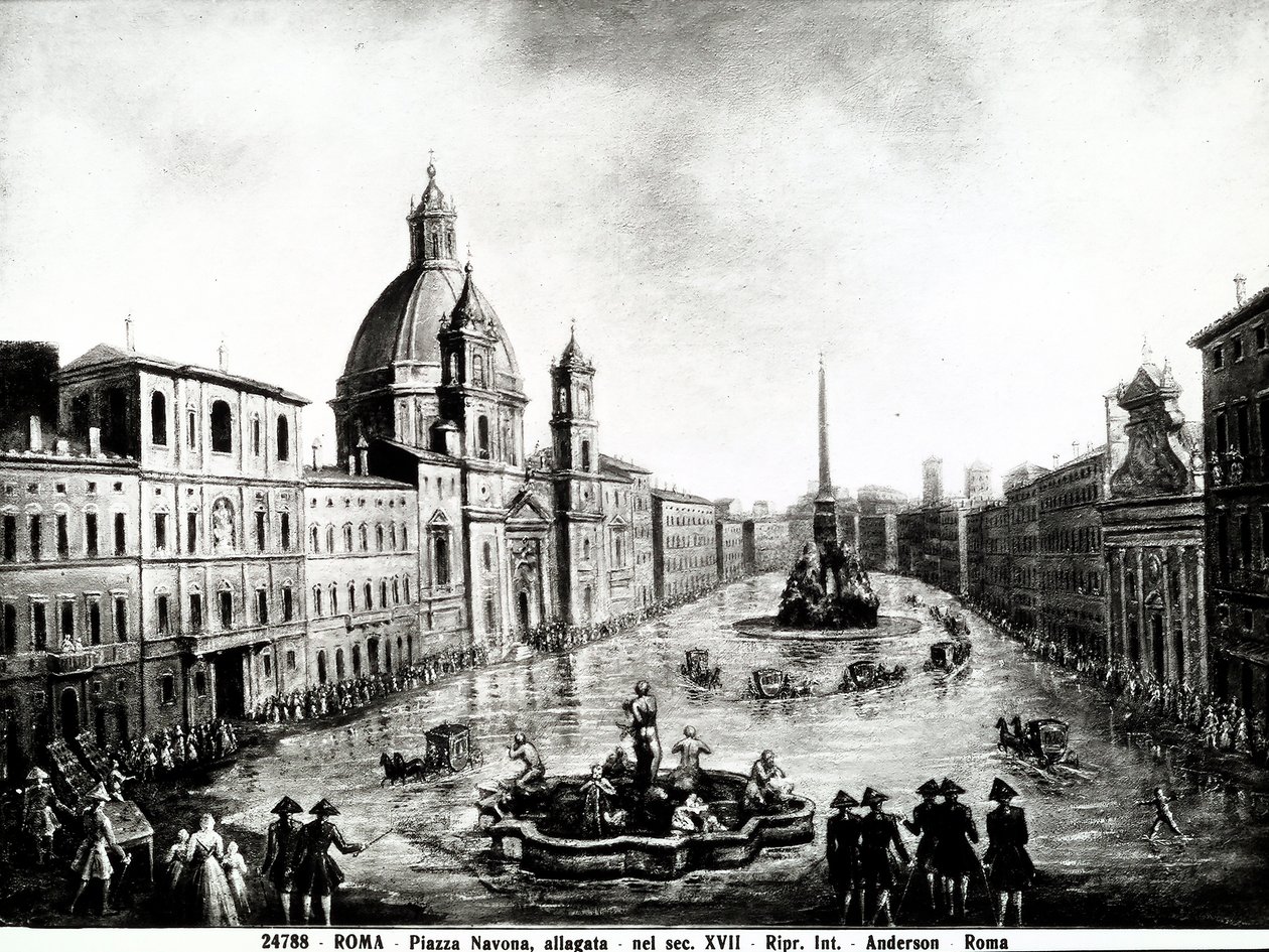 SALE!!! 絵 Piazza Navona ローマ、イタリア 絵 Piazza Navona ローマ、イタリア