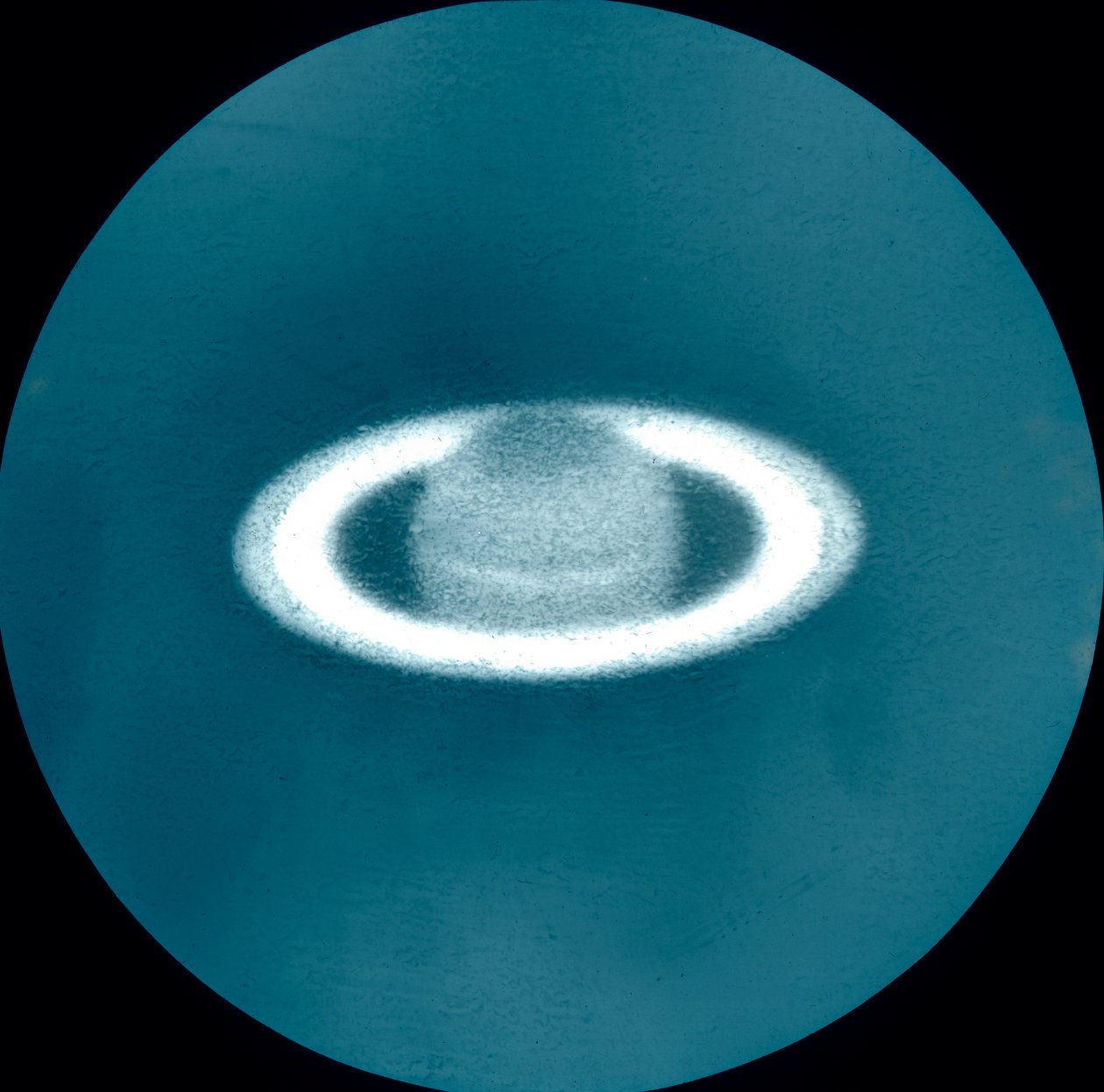 土星。 作： 無名の画家