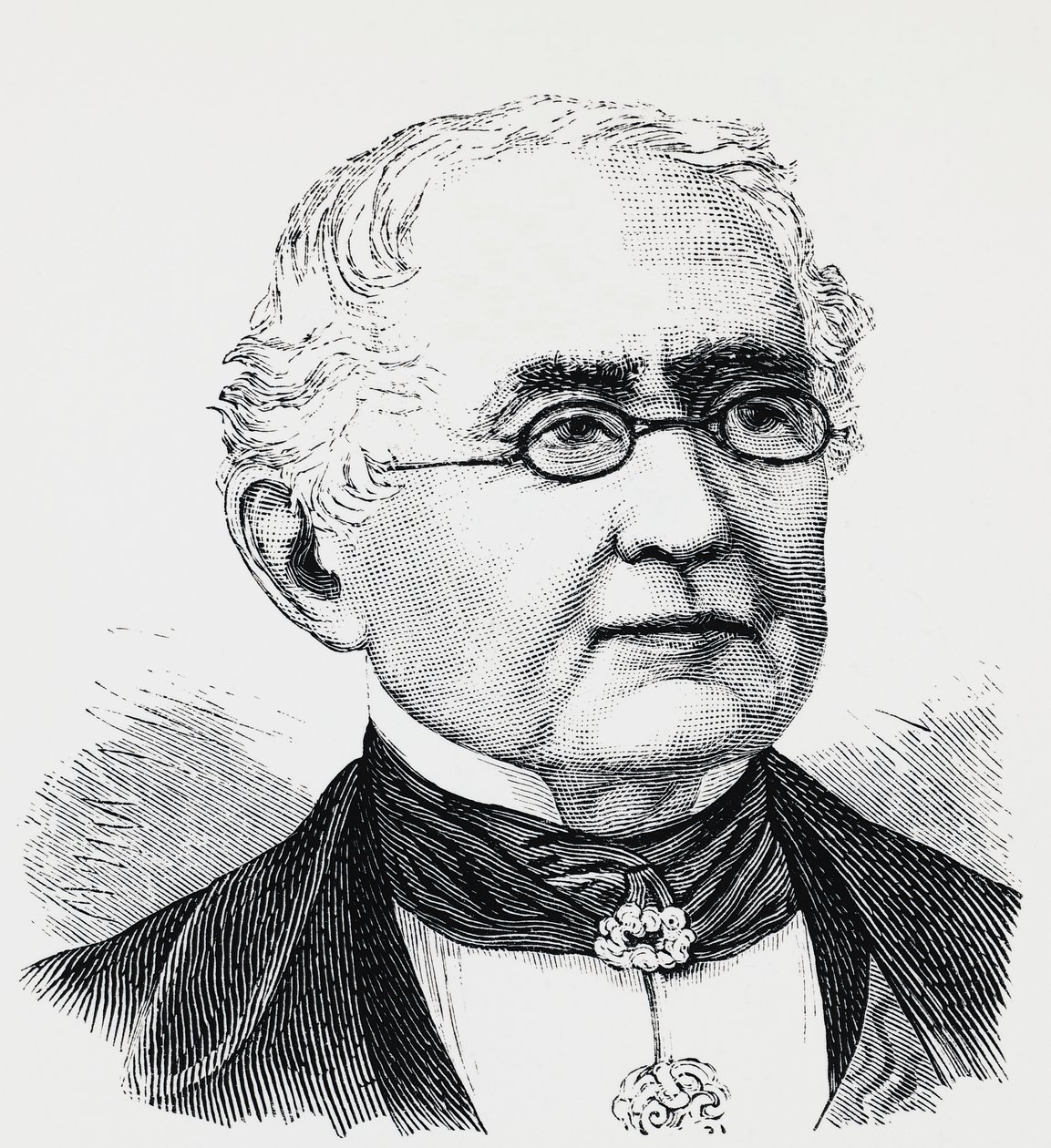 ロシアの外務大臣アレクサンドル・ゴルチャコフ（1798-1883）の肖像 作： 無名の画家